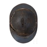 A Russian and a French steel helmet Adrian of the infantry, World War I