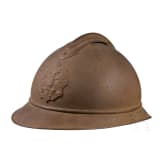 A Russian and a French steel helmet Adrian of the infantry, World War I