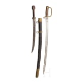 A Dragoon shashka M 1881 and a kinzal