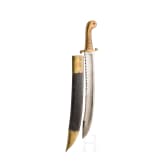 A heavy pioneer fascine knife, dated 1826