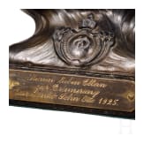 A torpedo as a table decoration