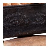 A cartouche box for enlisted men, New York, dated 1878