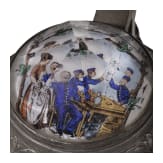 Four regimental stein mugs of the Royal Bavarian Infantry, 1897 - 1908