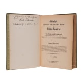 A lance flag and a book for military trainees, circa 1900