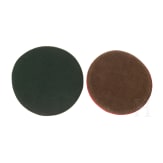 Two miniature caps