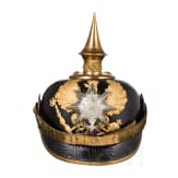 A helmet for officers of the Anhalt Infantry Regiment No. 93, circa 1900