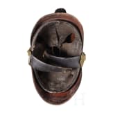A helmet M 1845 for artillery men