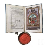 Elector Carl Theodor of Bavaria - a patent of nobility to Major Johann Michael Ludwig Willich, dated October 1, 1790