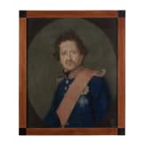 Ludwig I of Bavaria - a portrait in pastel, mid-19th century