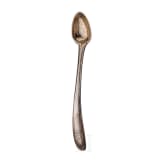 King Ludwig II of Bavaria - a long-stemmed caviar spoon with entwined monogram "L", circa 1870