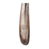 King Ludwig II of Bavaria - a long-stemmed caviar spoon with entwined monogram "L", circa 1870