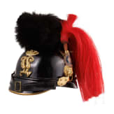 Raupenhelm M 1868 f&uuml;r Offiziere der Feldartillerie