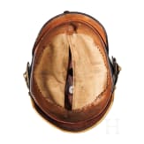 Helm M 1886 f&uuml;r Reserveoffiziere der berittenen Truppen, um 1900