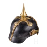 Helm M 1886 f&uuml;r Reserveoffiziere der berittenen Truppen, um 1900