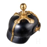 Helm M 1886 f&uuml;r Reserveoffiziere der Fu&szlig;artillerie
