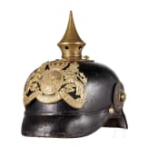 Helm f&uuml;r Mannschaften der bayerischen Infanterie, um 1900