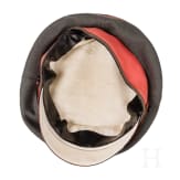 Feldgraue Schirmm&uuml;tze f&uuml;r einen Reserveoffizier im K.B. 3. Chevaulegers-Regiment "Herzog Karl Theodor", um 1915
