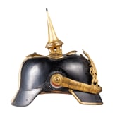Helm f&uuml;r Mannschaften der Feldartillerie, um 1900