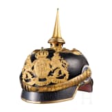 Helm f&uuml;r Mannschaften der Feldartillerie, um 1900