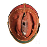 Helm f&uuml;r Mannschaften der Feldartillerie, um 1900