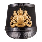 Tschako M 1895 f&uuml;r Offiziere der J&auml;ger