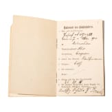 Uniformgruppe des Unteroffiziers Josef Aigner im Infanterie-Leibregiment, Anfang 20. Jhdt.