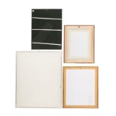 Vier bayerische Uniformportraits als gerahmte Lithographien, 19. Jhdt.