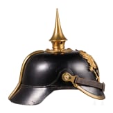Helm f&uuml;r Mannschaften im Braunschweigischen Infanterie-Regiment Nr. 92, datiert 1894
