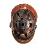 Helm f&uuml;r Mannschaften im Braunschweigischen Infanterie-Regiment Nr. 92, datiert 1894