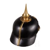 Helm f&uuml;r Mannschaften im Braunschweigischen Infanterie-Regiment Nr. 92, datiert 1894