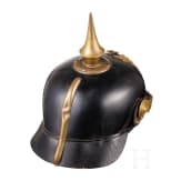 Helm f&uuml;r Mannschaften/Unteroffiziere im Braunschweigischen Infanterie-Regiment Nr. 92, ab 1912