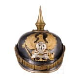 Helm f&uuml;r Mannschaften/Unteroffiziere im Braunschweigischen Infanterie-Regiment Nr. 92, ab 1912