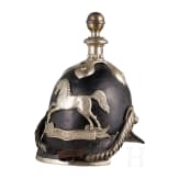 Helm f&uuml;r Mannschaften der Artillerie, um 1847 - 1859