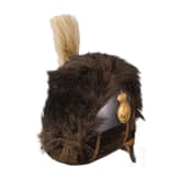 Helm f&uuml;r Angeh&ouml;rige der berittenen Truppen, 1851 - 1866