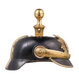 Helm f&uuml;r Offiziere im Feldartillerie-Regiment Nr. 60, um 1910