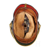 Helm f&uuml;r Offiziere im Feldartillerie-Regiment Nr. 60, um 1910