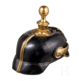 Helm f&uuml;r Offiziere im Feldartillerie-Regiment Nr. 60, um 1910