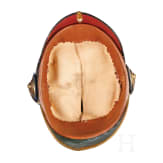 Helm f&uuml;r Offiziere im Gro&szlig;herzoglich-Mecklenburgischen Feldartillerie-Regiment Nr. 60, um 1910