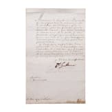 K&ouml;nig Friedrich Wilhelm I. von Preu&szlig;en - eigenh&auml;ndig signierter Brief an den Vizek&ouml;nig von Neapel Giulio Visconti Borromeo Arese, Graf von Pieve di Brebbia, datiert 5. Januar 1734