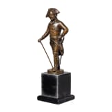Friedrich der Gro&szlig;e - Bronzestatuette, um 1900