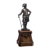 K&ouml;nig Friedrich II. von Preu&szlig;en - monumentale Ganzfigur von Schadow, um 1900