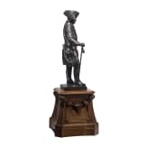 K&ouml;nig Friedrich II. von Preu&szlig;en - monumentale Ganzfigur von Schadow, um 1900