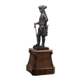 K&ouml;nig Friedrich II. von Preu&szlig;en - monumentale Ganzfigur von Schadow, um 1900