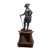 K&ouml;nig Friedrich II. von Preu&szlig;en - monumentale Ganzfigur von Schadow, um 1900