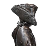 K&ouml;nig Friedrich II. von Preu&szlig;en - monumentale Ganzfigur von Schadow, um 1900