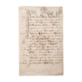 K&ouml;nig Friedrich Wilhelm III. von Preu&szlig;en - eigenh&auml;ndig signiertes Patent zum "Wirklichen Capitaine" f&uuml;r den Stabs-Capitaine von Werner, 1815