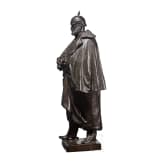 Kaiser Wilhelm I. - gro&szlig;e Bronzefigur von Joseph Uphues (1850 - 1911)