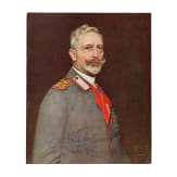 Kaiser Wilhelm II. - Portrait mit Autograph und zwei Schreiben, datiert 1935