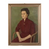 K&ouml;nigin Augusta von Preu&szlig;en - Geschenkmedaillon f&uuml;r August Raitz von Frentz-Garrath, datiert 1869, sowie sp&auml;teres Gem&auml;lde