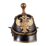 Helm f&uuml;r Mannschaften/Unteroffiziere der Artillerie, Schleswig-Holstein, um 1850 - 1860